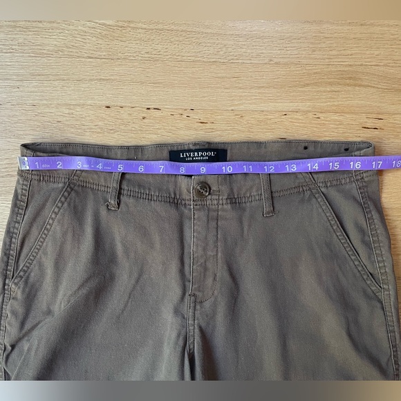 LIVERPOOL LOS ANGELES Cargo Crop Cuffed Pants Size 10 - Picture 13 of 14